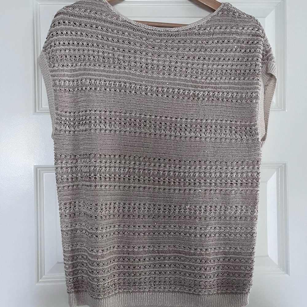 White House Black Market Knit Sweater Vest